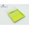 Buy cheap Custom Clear Hard Plastic Box Clear PET Sleeve For Chocolate Paper Base 16.2X16.2X2.2cm from wholesalers