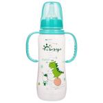 PP Double Handle 8oz 240ml Newborn Baby Milk Bottle