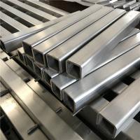 Buy cheap 201 Seamless Stainless Steel Square Pipe Mill Finish ASTM 347 product