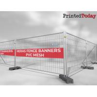 Buy cheap Outdoor Advertising Event Sports Polyester Fabric Fence Banner Airtex Cloth product
