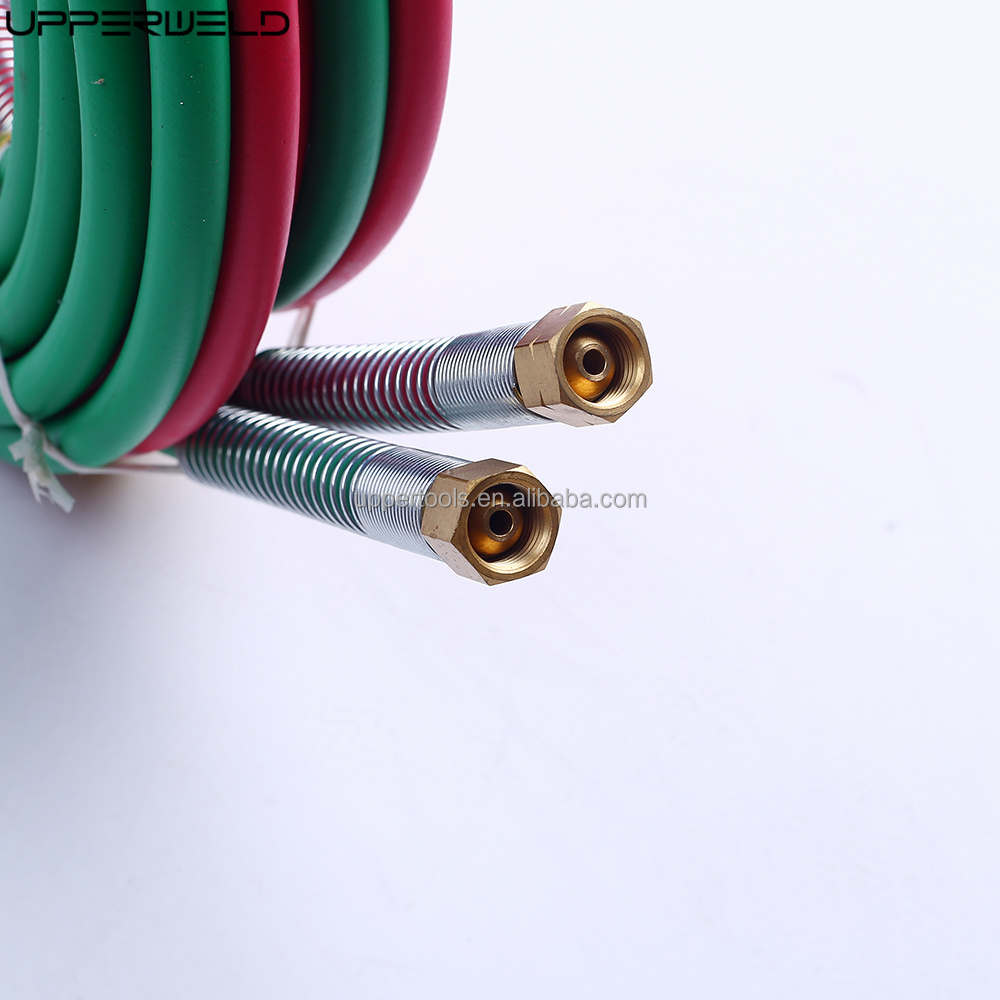 SAE Standard Rubber Bicolour Tube Gas Oxygen Acetylene Welding Hose Propane Hose 12FT 50FT