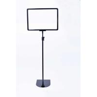 Buy cheap Plastic Advertising Display Snap Frame / Poster Board Stand With Metal Base product