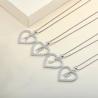 Buy cheap YASVITTI Fine Jewelry Necklace 925 Sterling Silver Heart-Shaped Necklace With A-Z Charms Letter from wholesalers