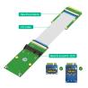 Buy cheap Mini PCI-E MSATA SSD Extension Cable Adapter 2 In 1 Combo from wholesalers