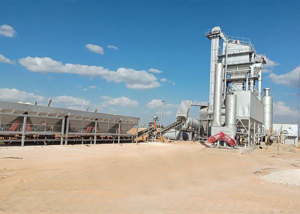 Buy cheap Grey 160t/H Hot Mix Bitumen Plant With House Dust Filter from wholesalers