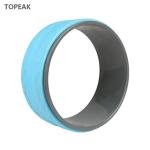 33cm Yoga Roller Wheel For Back Pain Backbends Thick Cushion