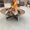 Buy cheap ISO9001 Large Outdoor Metal Fireplace Woodburning Versatile Design from wholesalers