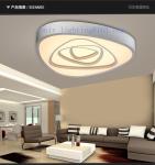 Modern Indoor Iron LED Ceiling Mount Light For Living Room Hotel