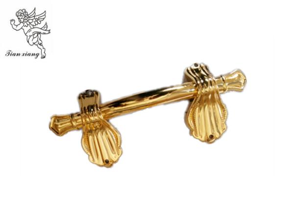 Buy cheap Funeral Decoration Casket Handles Wholesale , Golden Adult Coffin Handles H9004 from wholesalers