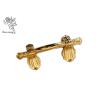 Buy cheap Funeral Decoration Casket Handles Wholesale , Golden Adult Coffin Handles H9004 from wholesalers