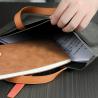 Buy cheap NEW PU LEATHER LARGE CAPACITY BRIEFCASE LEATHER BUCKLE BUSINESS DOCUMENT BAG PORTABLE WATERPROOF COMMUTE from wholesalers