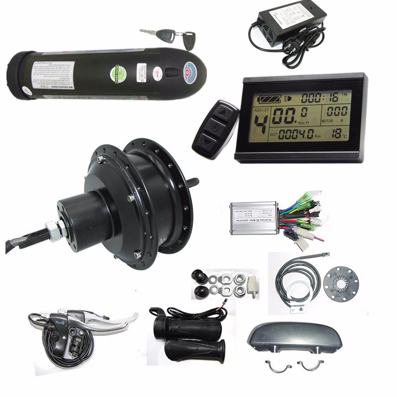 36V Electric Bicycle Parts 250W 350W Fat Tire Ebike Kit For 20 - 26 Inch Rim