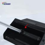 91cm Broom Dustpan Set Aluminum Telescopic Handle Industrial Windproof Lobby