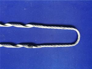 China Preformed Guy Grip Dead End With Galvanized Steel Wire For Secure Guy Wire Installations on sale