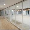 Buy cheap Double Layer Glass Full View Office Wall Partition For Room Dividing from wholesalers