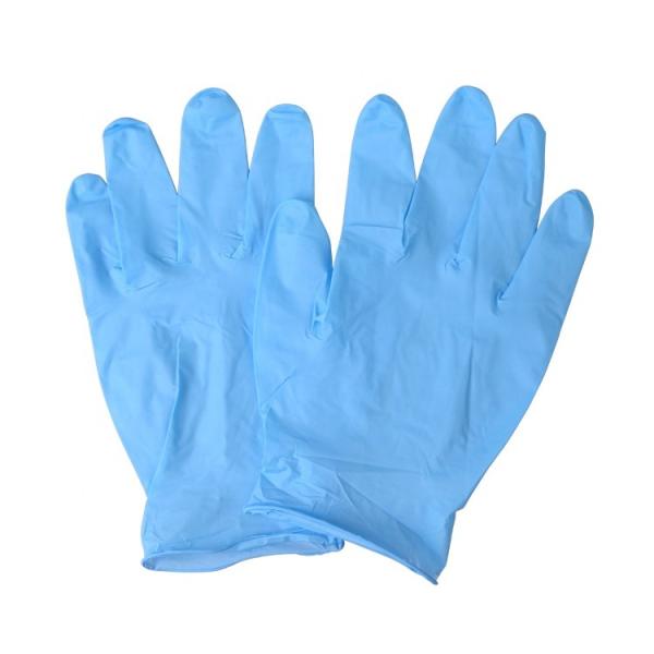 Multi Colors Surgical Nitrile Disposable Gloves Anti Oil Skid Resistant