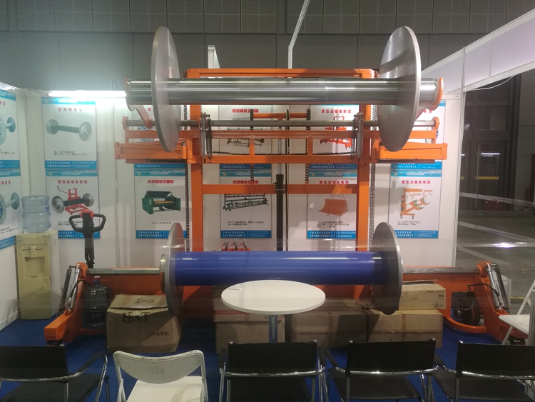 Double Warp Beam Trolley Jack Lifting Table Hydraulic