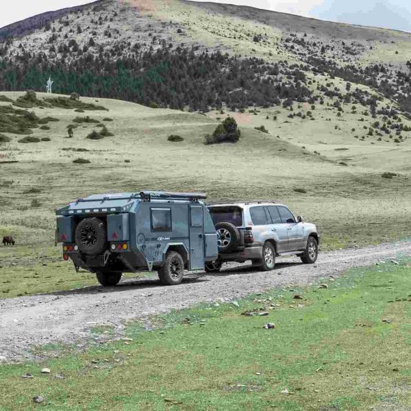 Buy cheap Exploration NJSTAR EXPLORER Airbag Suspension Off Road Hybrid Camper Aluminum from wholesalers