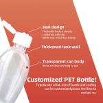 Mini Cute Travel Portable Plastic Sanitizer Bottle With Cartoon Silicone Holder