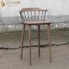 Buy cheap Solid Wood Mid Century Modern Bar Stools Set Of 2 Comfortable 75cm Height from wholesalers