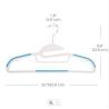 Buy cheap Heavy Duty Multi-functional Plastic Wet Drying Coat Suit Shirt Hangers for Cloths from wholesalers