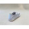 Buy cheap Flat Womens Satin Sneakers OEM Lace Up Running Shoes And Color Bars from wholesalers