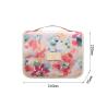 Buy cheap Portable Flower Printing Polyester Hanging Travel Makeup Bag from wholesalers