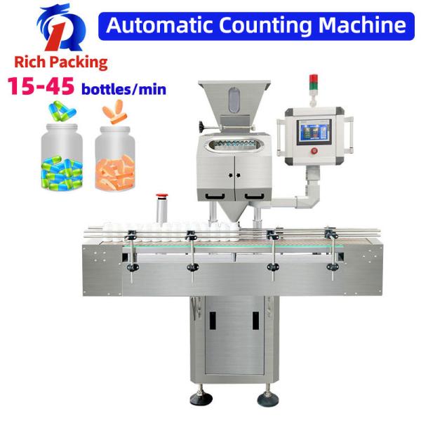 Buy cheap 8 Channel Automatic Counting Machine Bottle Washing Filling Capping Machine Line from wholesalers