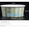 Buy cheap Food grade standard icecream paper cups for European and American market,custom logo printed disposable icecream scround from wholesalers