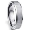 Buy cheap 6MM/8MM Polished Tungsten Steel Carbide Wedding Engagement Rings with Setting Inlay Technology for Men's Fashion Jewelry from wholesalers
