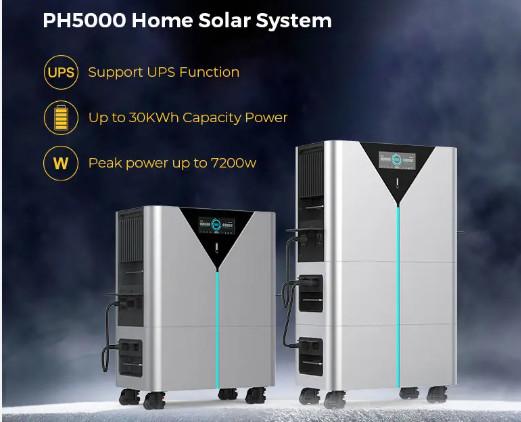 Buy cheap All In One 48V 200Ah 10KWh Off Grid Lithium Solar Station Inverter Lipofe4 Battery Bank Home Energy Storage from wholesalers