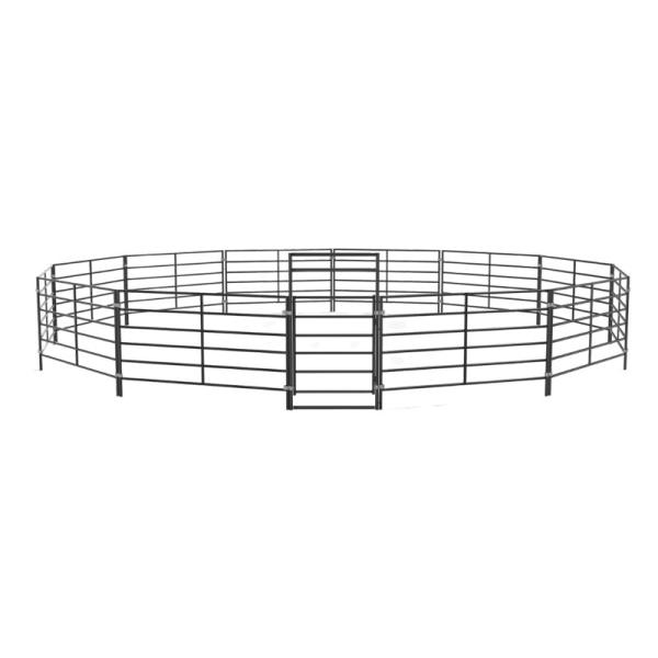 Buy cheap Hot Dipped CE ISO Cattle Rail Panels 5.8m-12m Q235 Q345 Oval Type from wholesalers