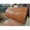 Buy cheap 1000 Series Wood Polyester Coated Aluminum Coil For Decorations And Door Materials from wholesalers