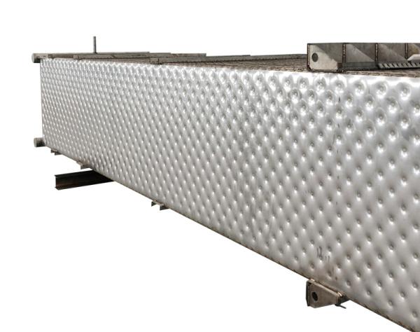 Buy cheap brew tank Laser Welded 316L Pillow Plate double embossed from wholesalers