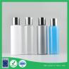 Buy cheap PET black white cosmetic packing with lid plastic lotion bottles emulsion bottle in 120ml from wholesalers