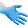 Buy cheap 245mm Powder Free Blue Vinyl Gloves Resistance To Chemical from wholesalers