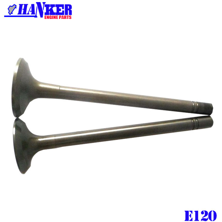 Silichrome Steel Engine Auto Parts Exhaust Valve Isuzu E120 Intake Valve