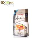 Nylon Flat Bottom Bread Food Packaging Pouches Bag / Plastic Snack Packaging