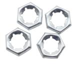 DIN 7967 Alloy Steel 65Mn Self Locking Counter Nuts Galvanized / Dacromet Tight