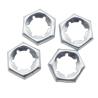 Buy cheap DIN 7967 Alloy Steel 65Mn Self Locking Counter Nuts Galvanized / Dacromet Tight Nuts from wholesalers