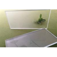 Buy cheap Customized Safety Frosted Glass Acid Etched Glass Ultra Clear Anti Fog Mirror product