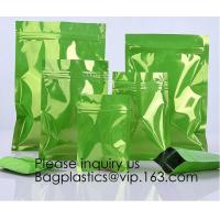 Buy cheap Top zip plastic bag food packaging/ 3 side seal zipper bag/ stand up pouch k bag product