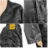 Buy cheap Black 4% Carbon Fiber Unisex ESD Safe Clothing Anti Static With Cap from wholesalers