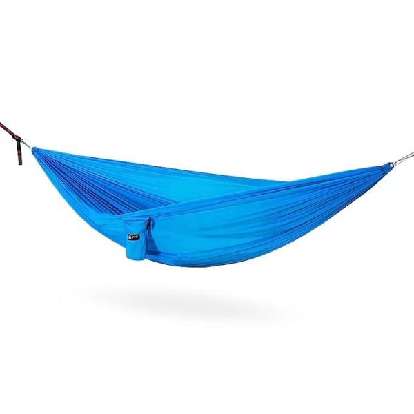 Blue 70D Nylon Taffete 300x180CM Portable Camping Hammock Outdoor Lightweight