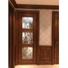 Buy cheap Wooden Framed 450mm All Clear Beveled Decorative Glass Insert For Front Door from wholesalers