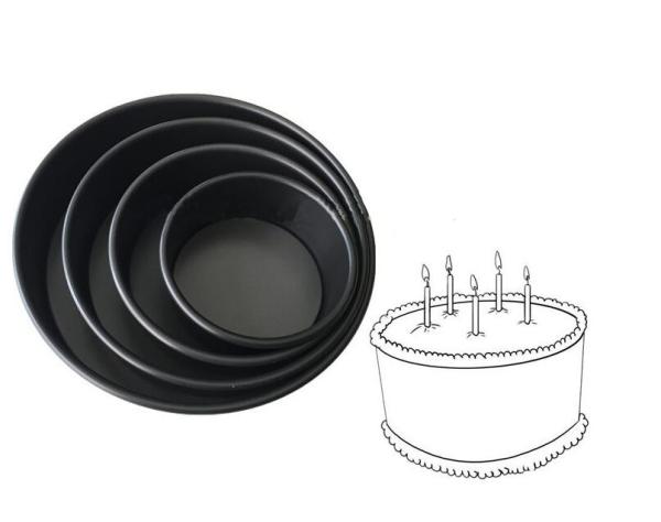RK Bakeware China Foodservice NSF Commercial 4 Inch Nonstick Round Cheese Cake