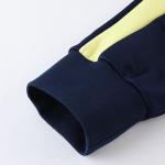 Yellow Quick Dry Football Jersey Tracksuit Polyester Soccer Training Suit