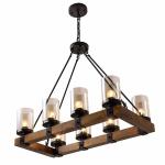 IP20 Rustic Pendant Chandelier E27 Vintage Kitchen Glass Pendant Lighting