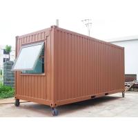 Buy cheap Minimalist 20ft Used Prefab Steel Buildings Living Room Home product
