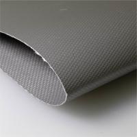 Buy cheap Stainless Steel Reinforced Single Side Silicone Coated Fiberglass Fabric For product